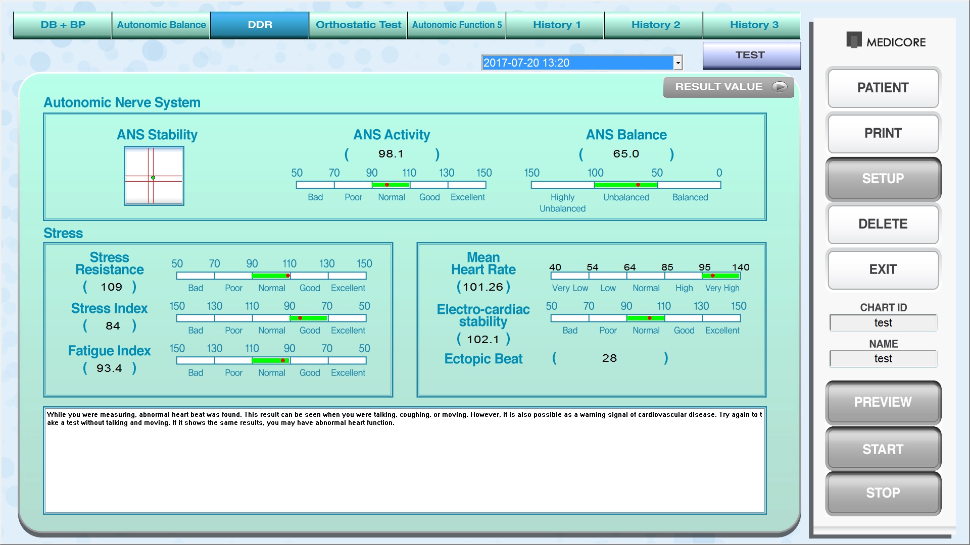 AFT-800 RESULT - DDR